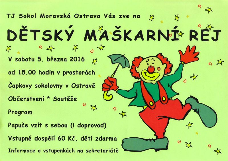 Maškarní rej 2016