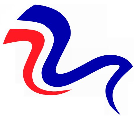 Silueta letícího sokola - grafika XV. všesokolského sletu