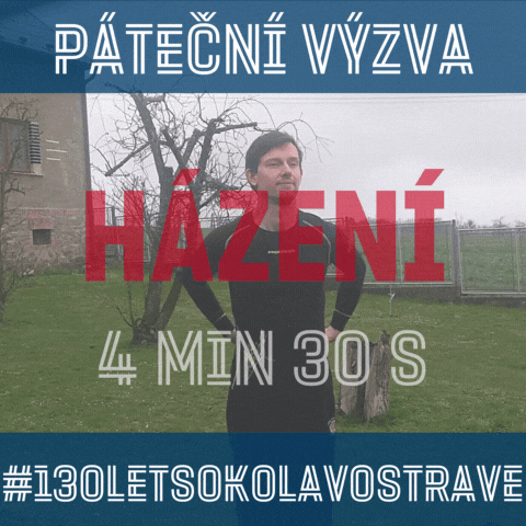 Páteční výzva, hody míčkem na 4,5 minuty