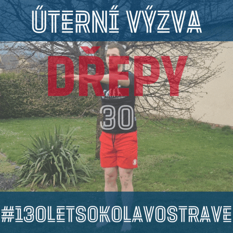 Úterní výzva - pěkných 30 dřepů jako den, kdy máme výročí